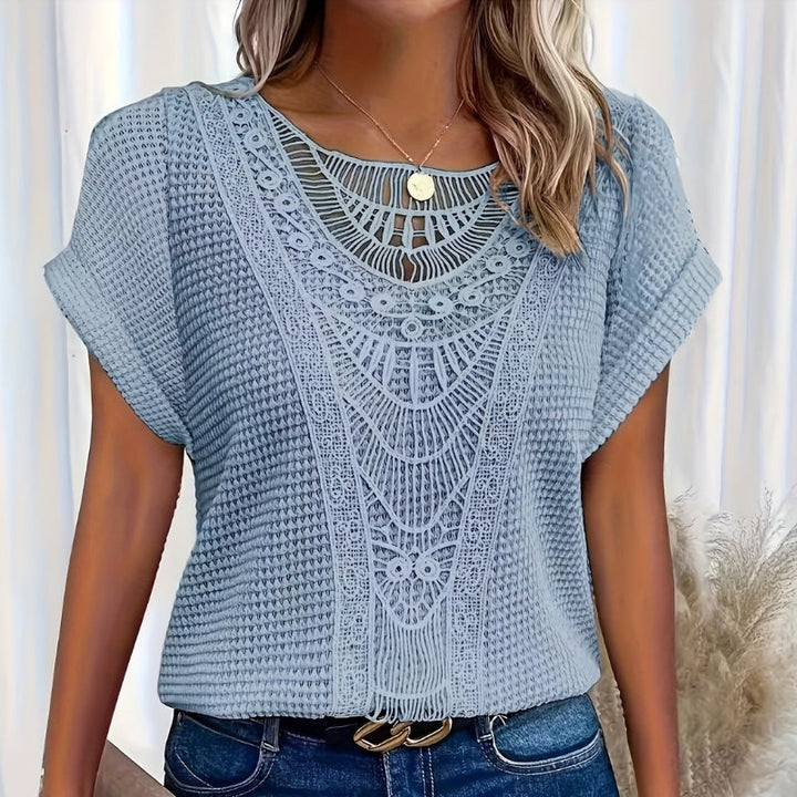 Levoire | Chemise Avec Col Classique Bleu