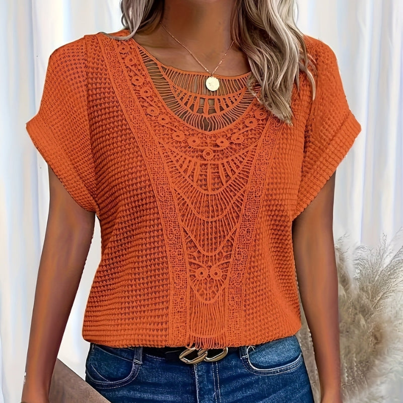 Levoire | Chemise Avec Col Classique Orange