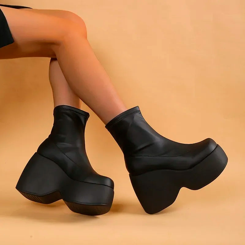 Levoire | Bottines À Plateforme Élégantes