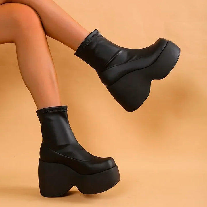Levoire | Bottines À Plateforme Élégantes