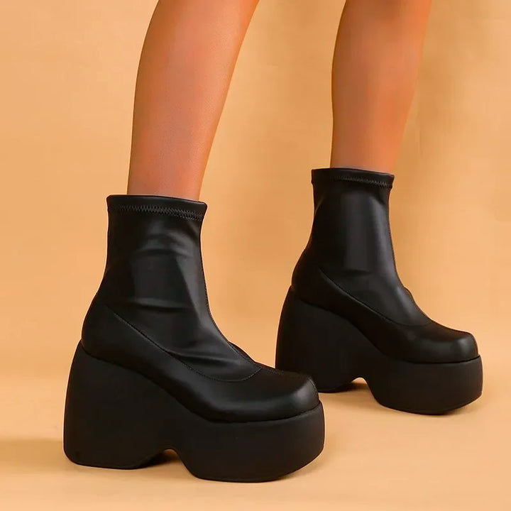 Levoire | Bottines À Plateforme Élégantes