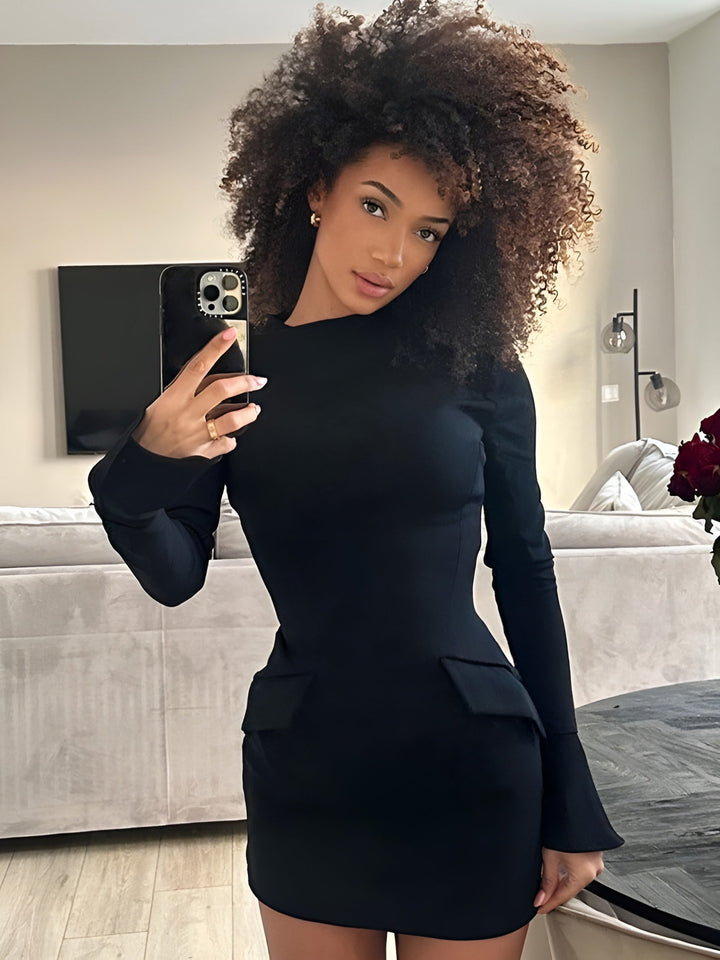 Levoire | Robe Bodycon Élégante À Manches Longues Pour Femmes