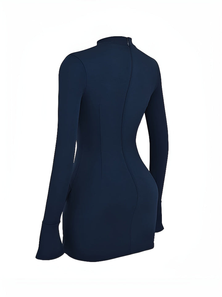 Levoire | Robe Bodycon Élégante À Manches Longues Pour Femmes
