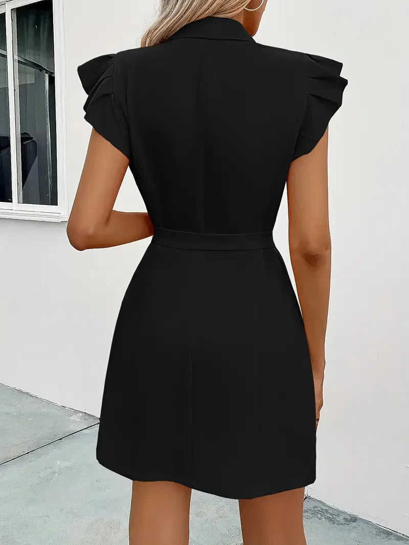 Levoire | Robe, Fermeture À Boutons, Ceinture, Robe D'Été, Robe De Fête