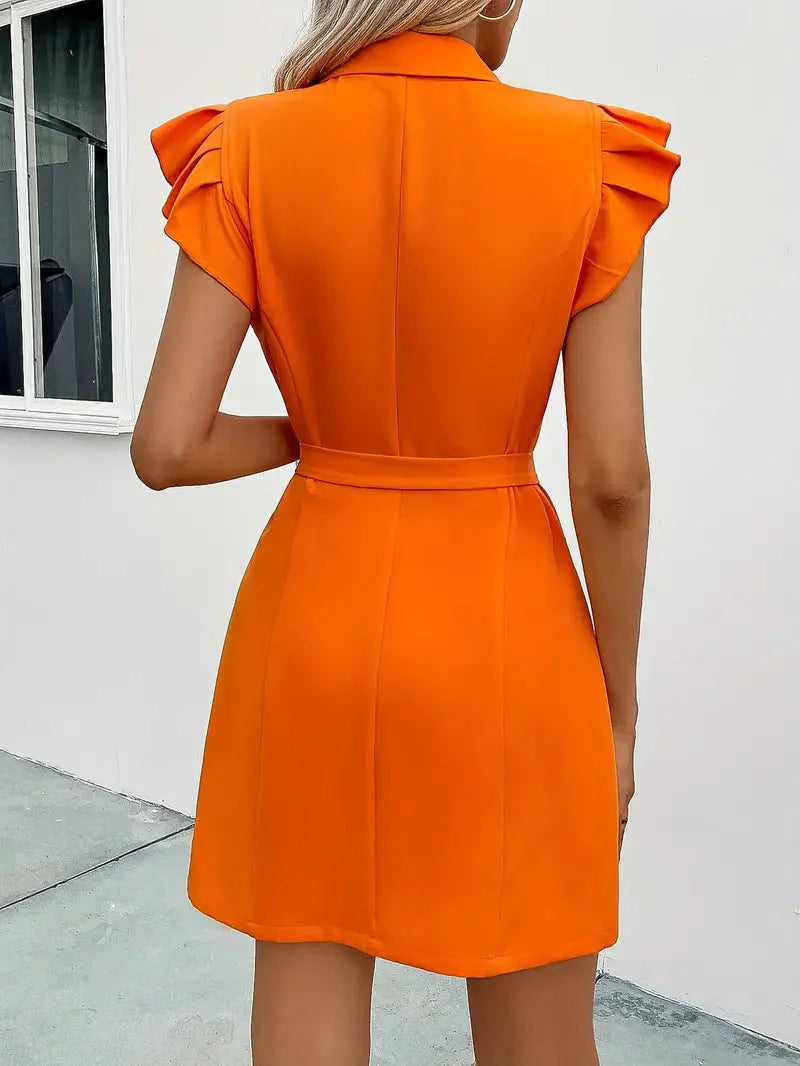 Levoire | Robe, Fermeture À Boutons, Ceinture, Robe D'Été, Robe De Fête