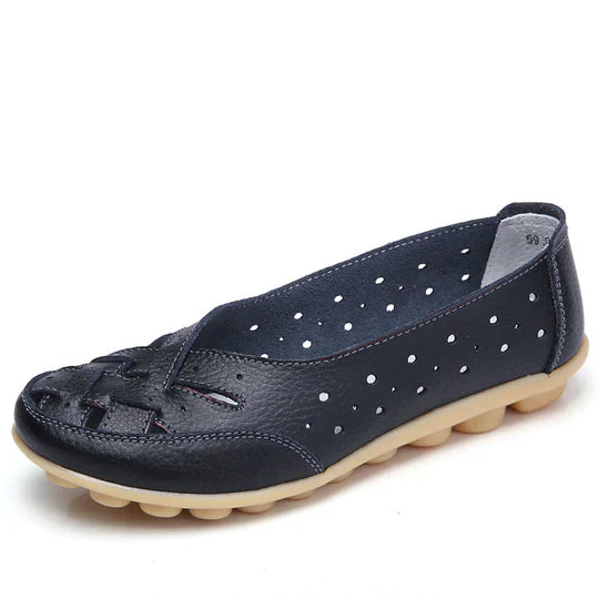 Levoire | Ballerines En Cuir Ultra Confortables Noir