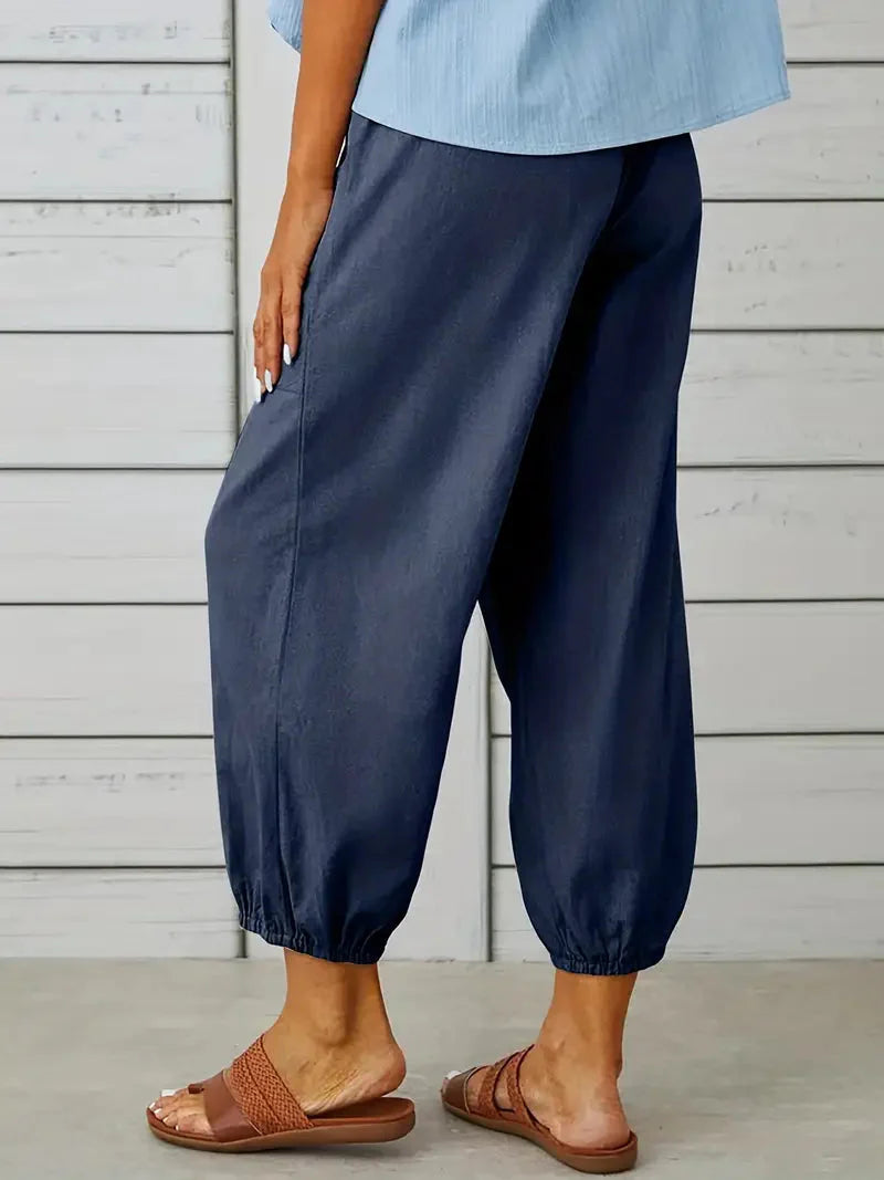 Levoire | Pantalon En Lin Pantalon D'Été Décontracté Pour Femmes