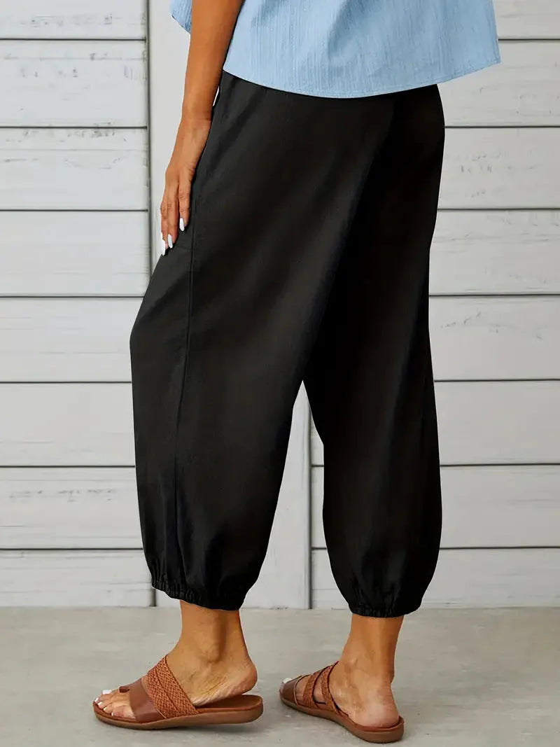 Levoire | Pantalon En Lin Pantalon D'Été Décontracté Pour Femmes
