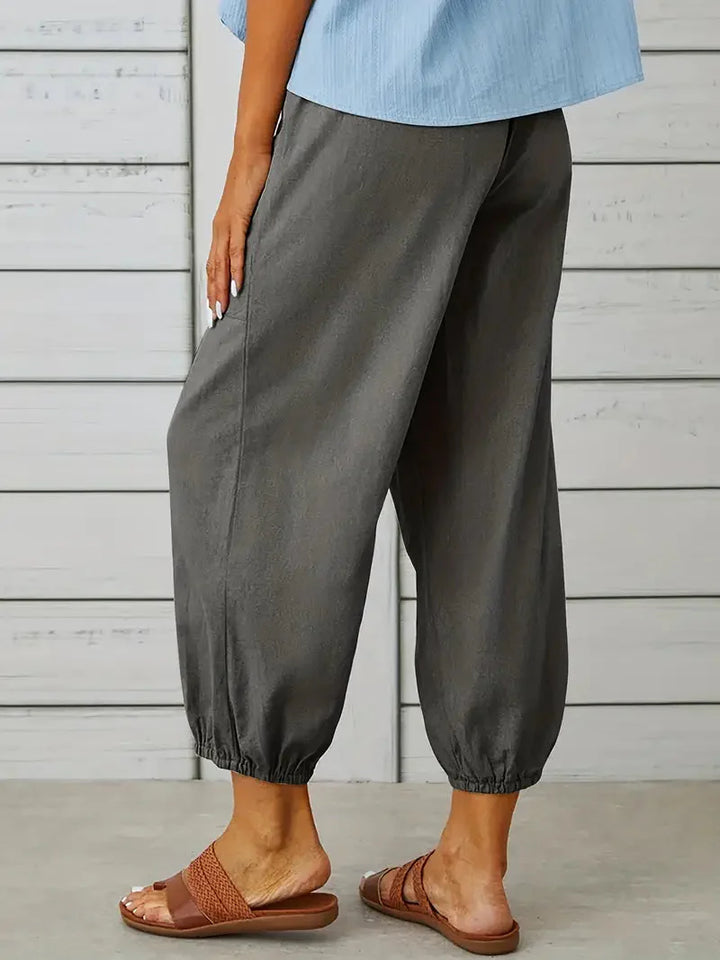 Levoire | Pantalon En Lin Pantalon D'Été Décontracté Pour Femmes