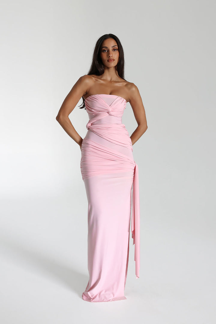 Levoire | Robe Maxi Sans Manches Kukkaroosa