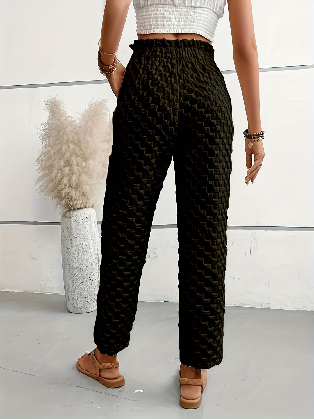 Levoire | Pantalon Élégant Structuré À Taille Haute