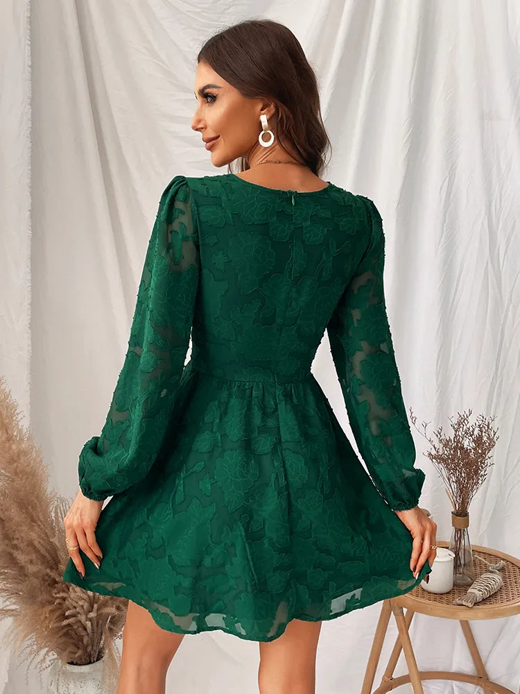 Levoire | Manches Longues Flare Robe