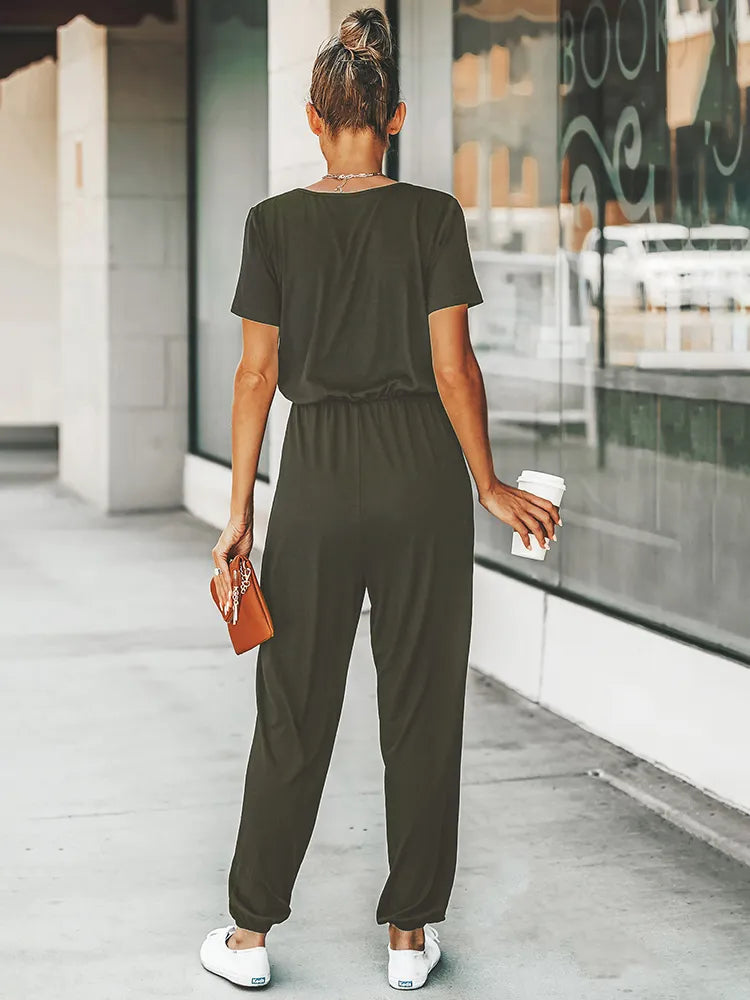 Levoire | Pantalons Noirs À Manches Courtes