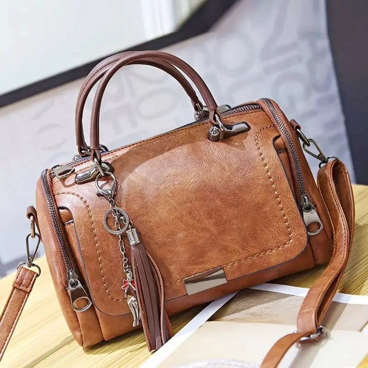 Levoire | Sac À Main Élégant Pour Chaque Occasion Braun 28 cm x 12 cm x 18 cm