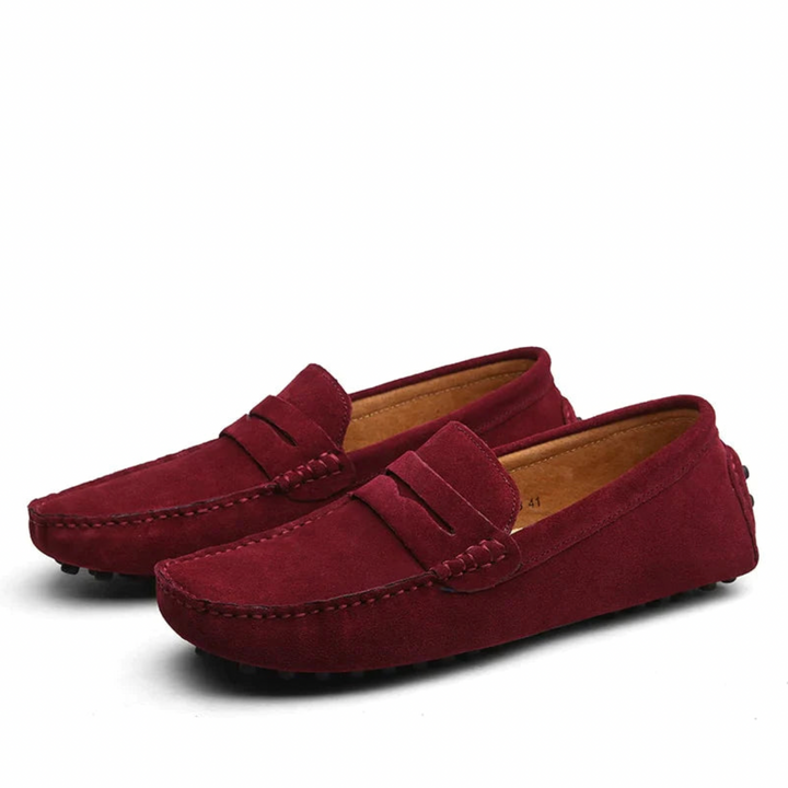Levoire | Style Italien Slip-On En Suédine Chaussures Pour Hommes