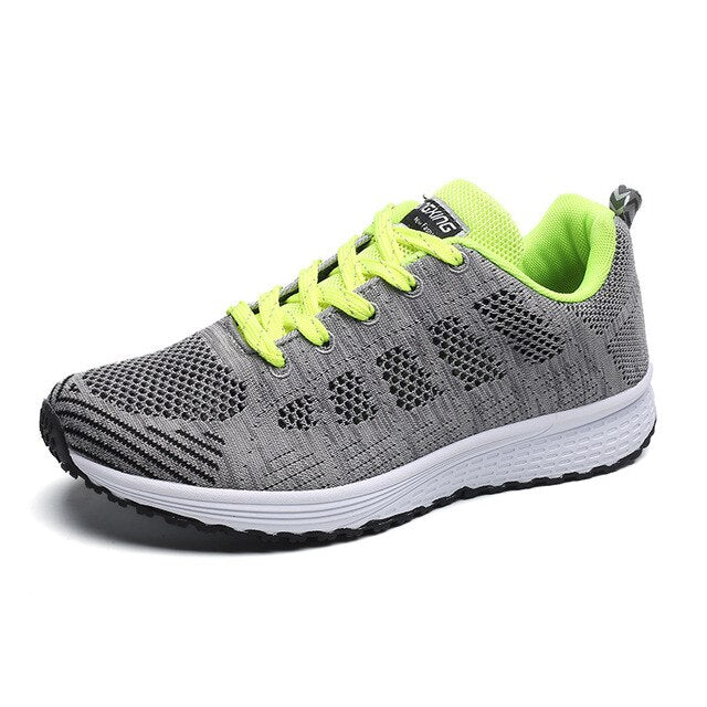 Levoire | Baskets Pour Femmes Ergonomiques Gris-vert