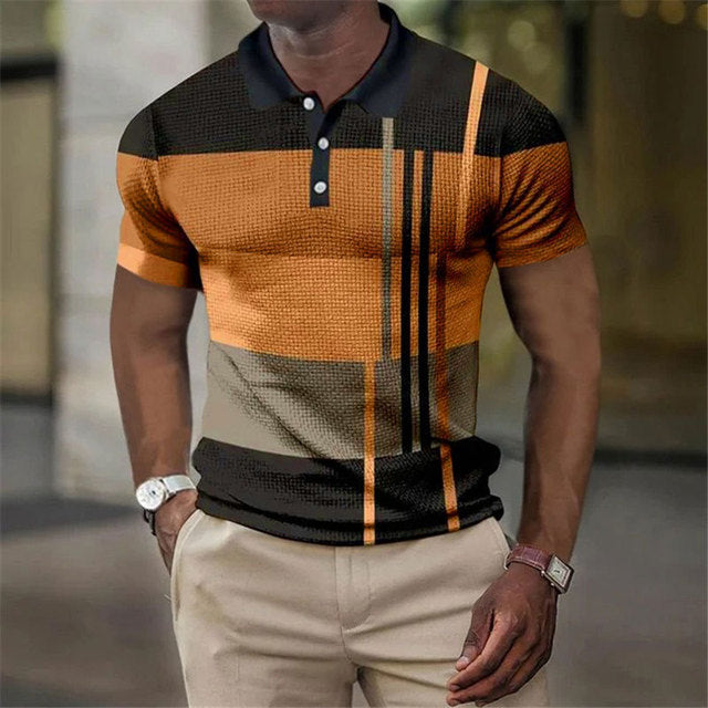 Levoire | Classique Polo Avec Modernes Revers Or