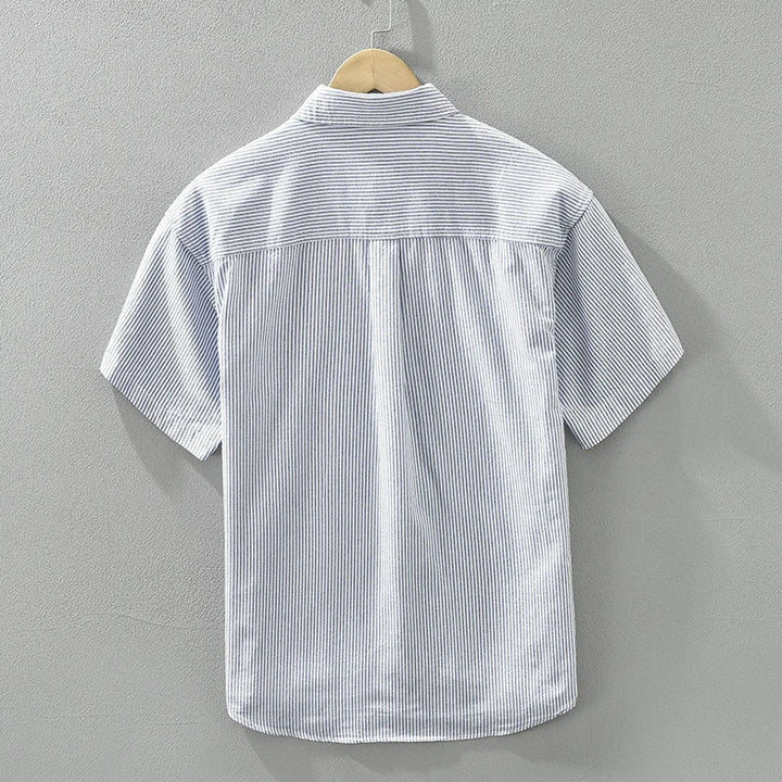 Levoire | Chemise Rayee Decontractee Elegant Hommes