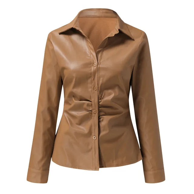 Levoire | Veste En Cuir Braun