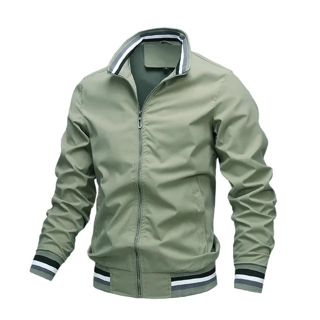 Levoire | Veste De Transition Coupe-Vent Pour Hommes Vert