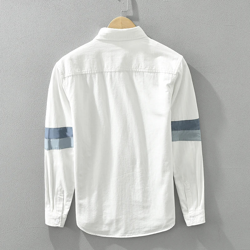 Levoire | Chemise Patchwork Coupe Decontractee Hommes