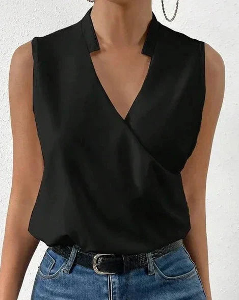 Levoire | Chemisier Élégant Pour Femme Noir