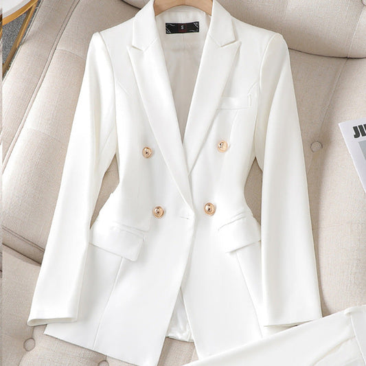 Levoire | Ensemble Blazer-Pantalon Veste blanche