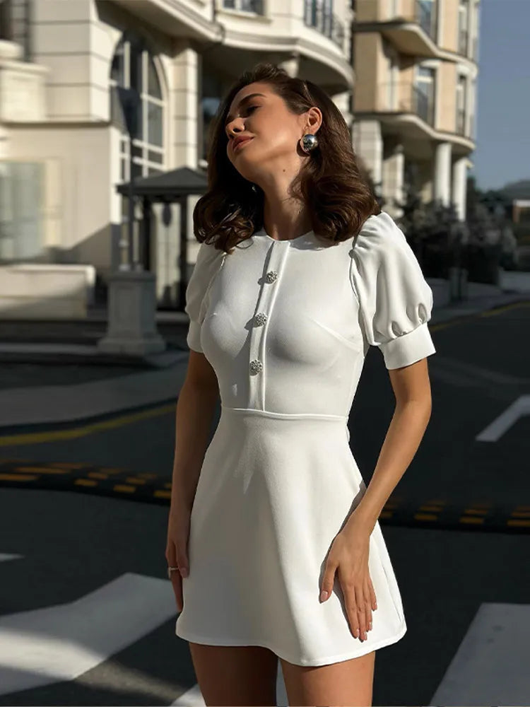 Levoire | Robe Mini Slim Élégante pour Femme Mode Tendance