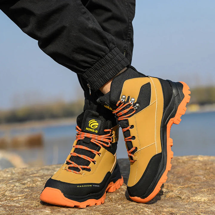 Levoire | Chaussures De Travail Modernes Avec Coque En Acier Pour Hommes Jaune