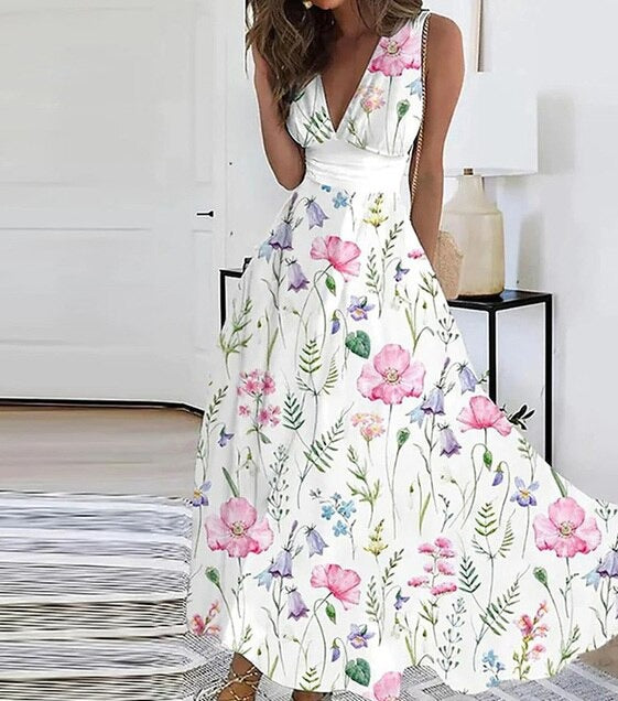 Levoire | Robe D'Été Élégante Avec Coupe Moderne Rosa