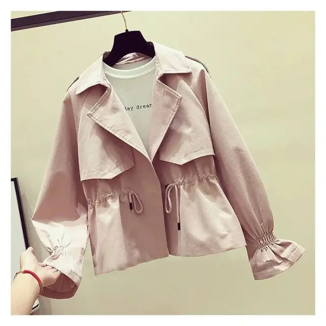 Levoire | Manteau Trench Élégant Tendance Rosa