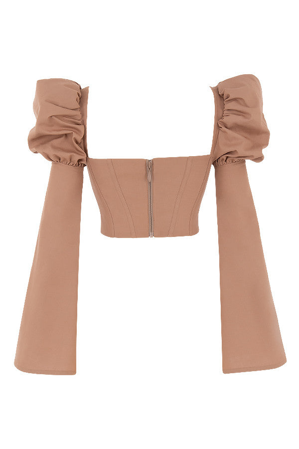 Levoire | Mokka Corset Haut
