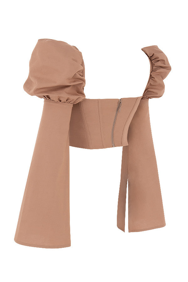 Levoire | Mokka Corset Haut
