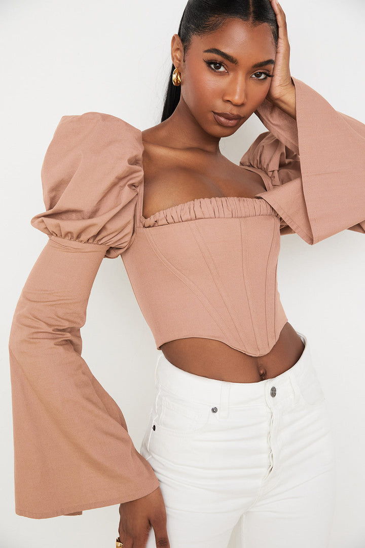 Levoire | Mokka Corset Haut