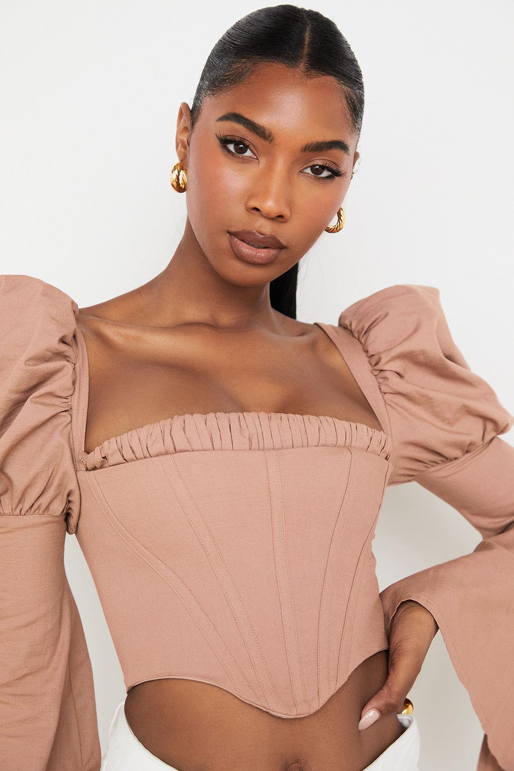 Levoire | Mokka Corset Haut