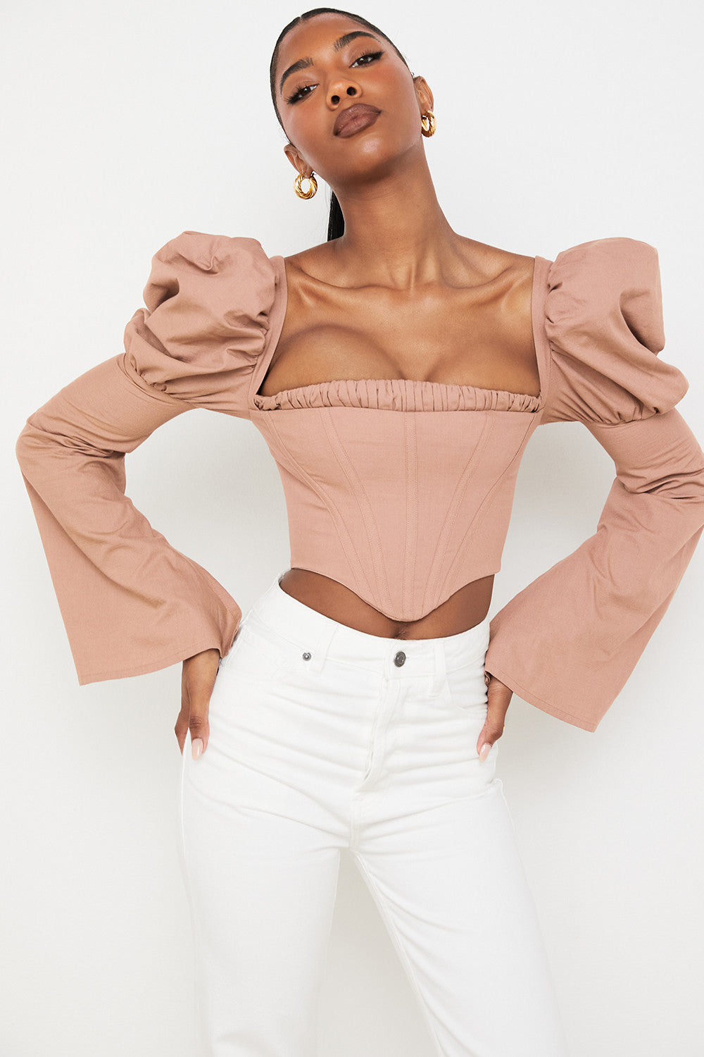 Levoire | Mokka Corset Haut