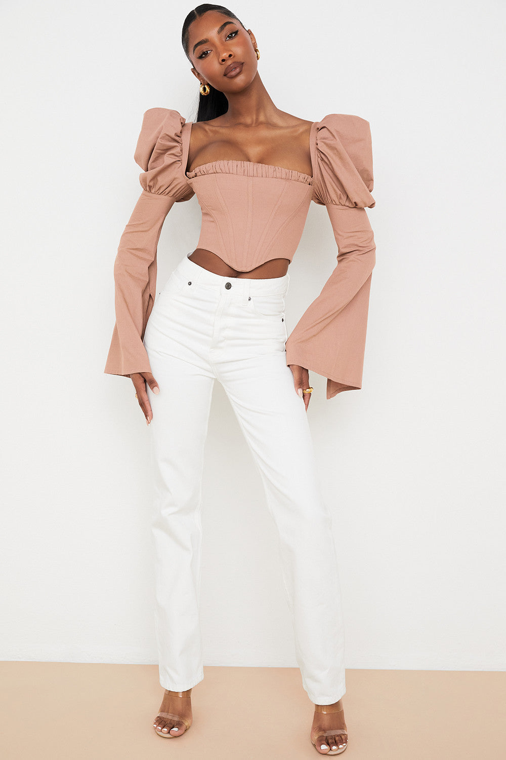 Levoire | Mokka Corset Haut