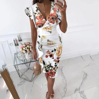 Levoire | Robe Avec Manches Rattachées Et Un Décolleté En V