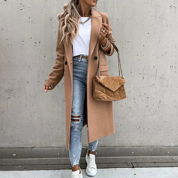 Levoire | Manteau En Tweed Écossais Luxueux