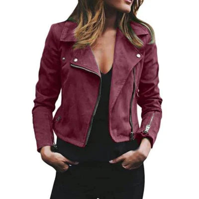 Levoire | Veste D'Hiver Chaude Et Confortable En Dentelle Rouge