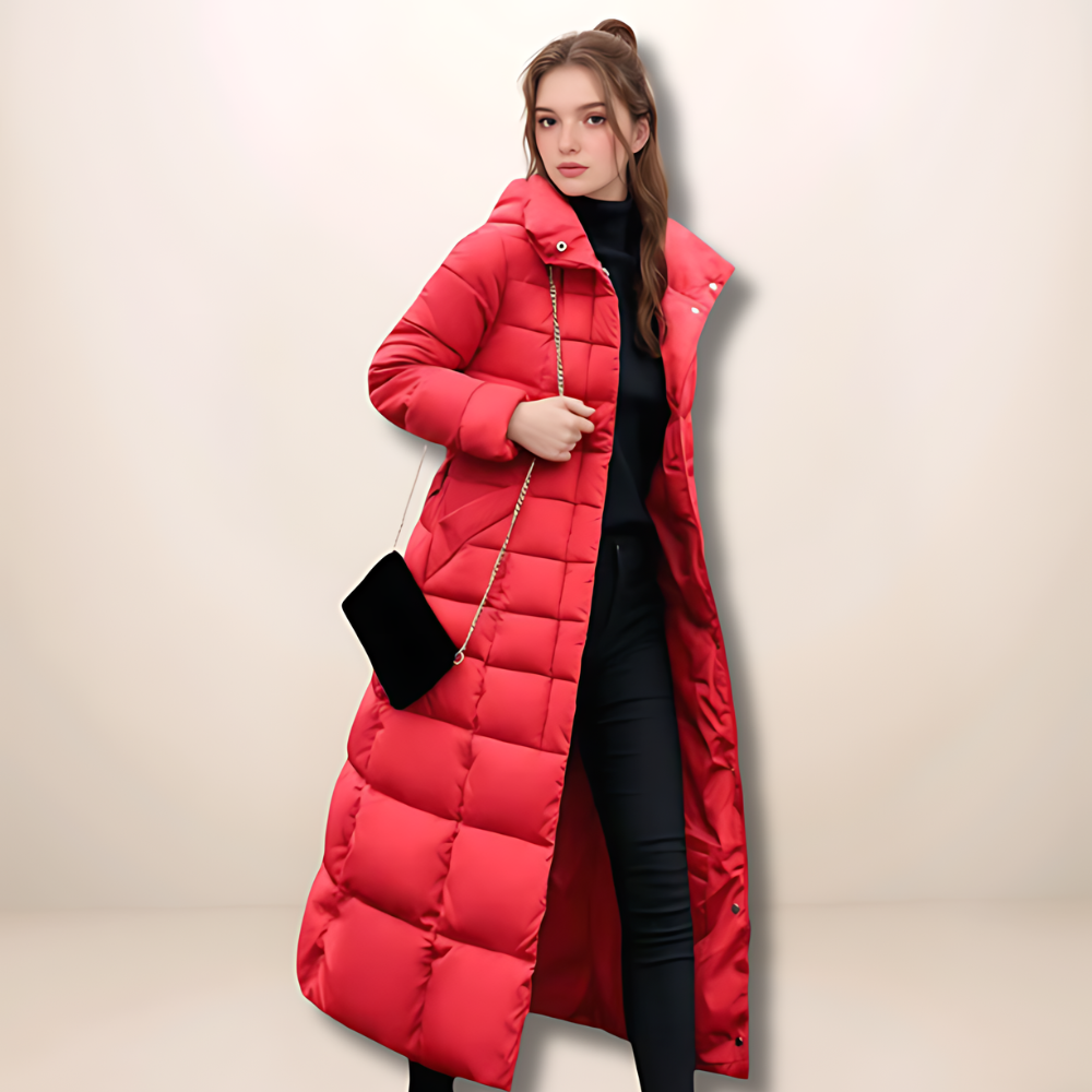 Levoire | Trench-Coat D'Hiver Ultraléger Rouge