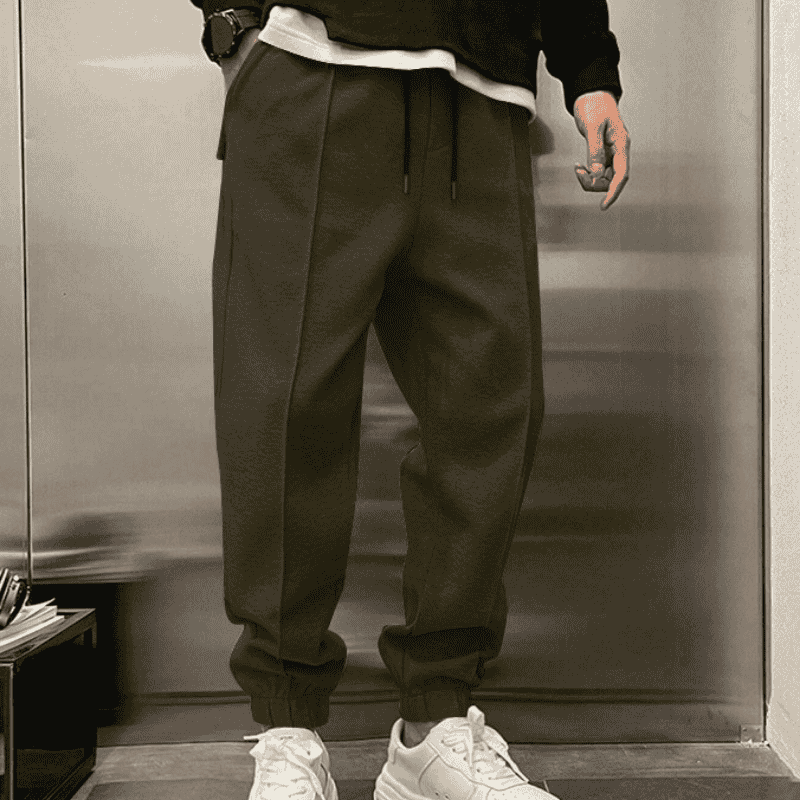 Levoire | Pantalons De Jogging Élégants Et Confortables Vert olive