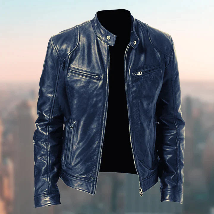Levoire | Veste De Moto Wind Bleu foncé