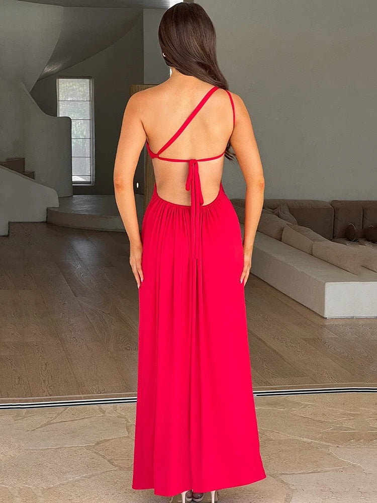Levoire | Robes Longues À Une Épaule Avec Découpe Sur Le Côté