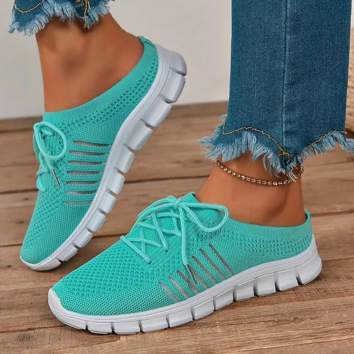 Levoire | Pantoufles, Ergonomique, À Enfiler, Chaussures Orthopédiques, Baskets Pour Femmes Cyaan