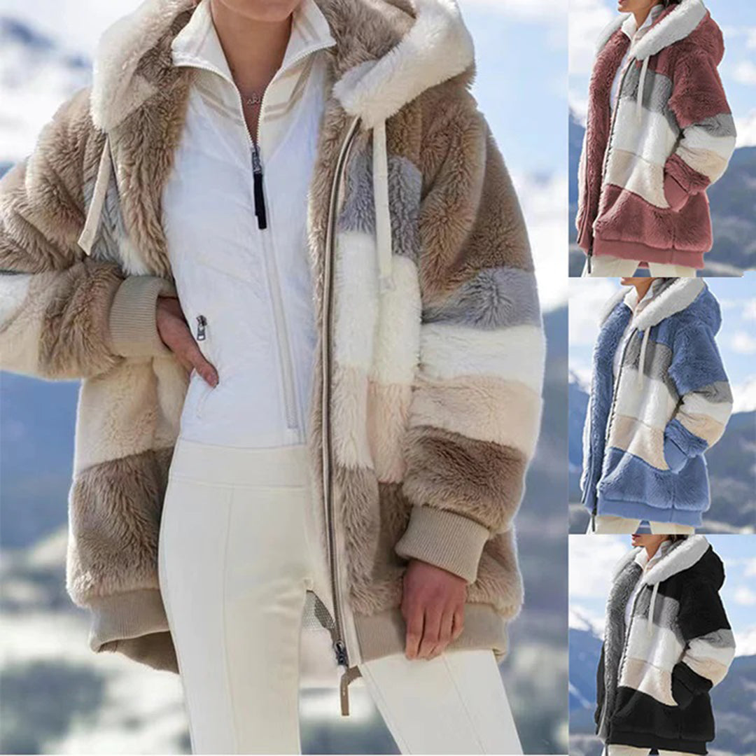 Levoire | Veste En Velours Pour Femmes Avec Capuche