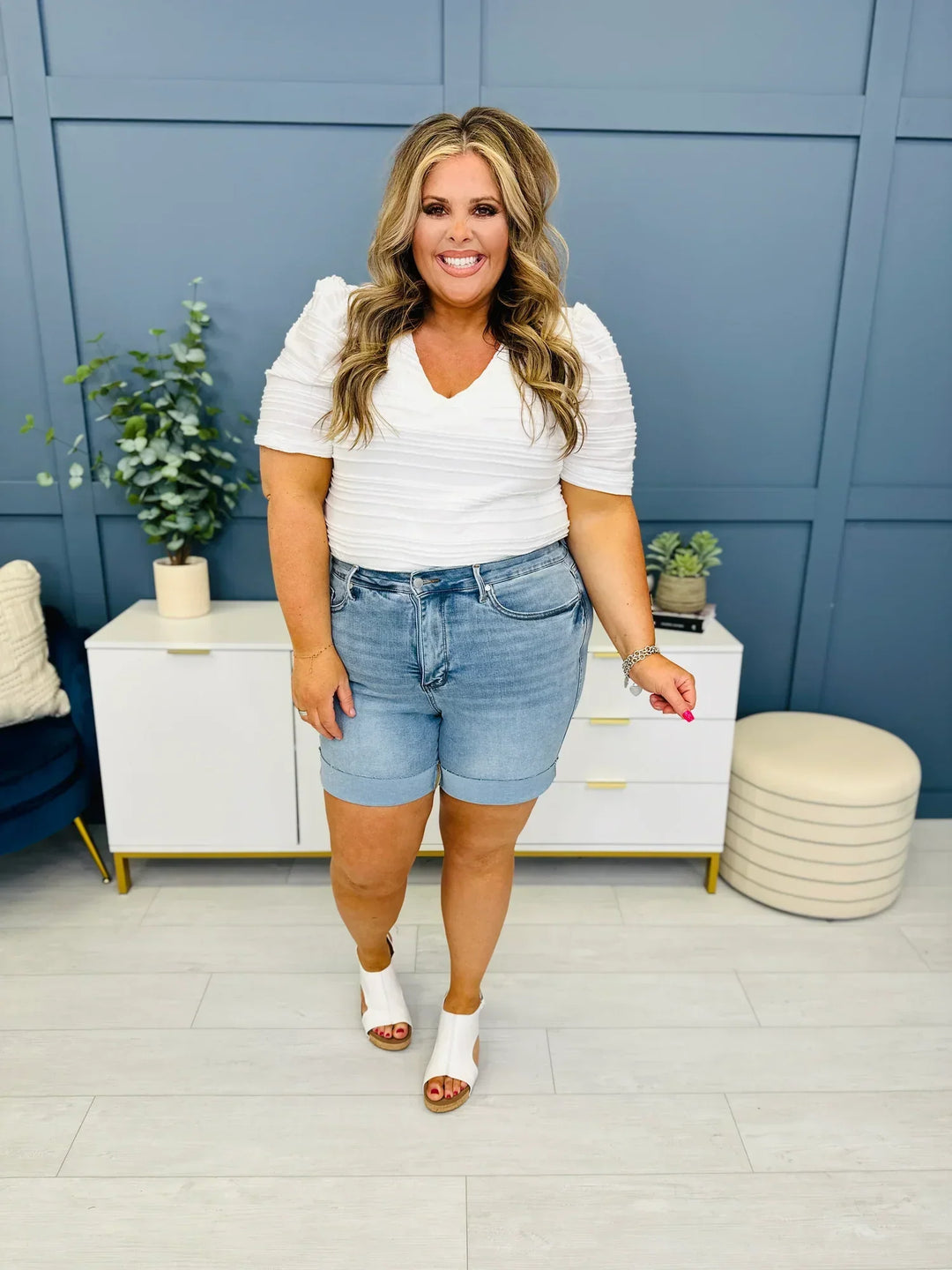 Levoire | Rentokas Denim-Shorts