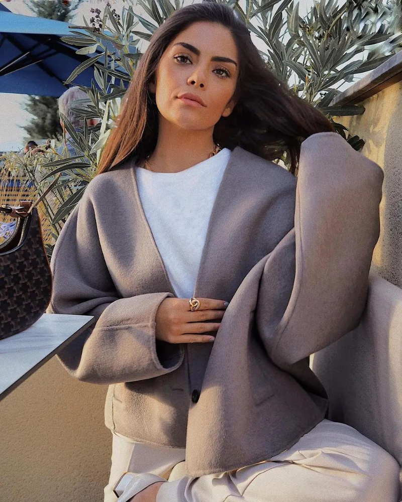 Levoire | Veste Élégante En Mélange De Laine