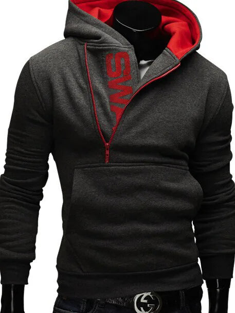 Levoire | Sweat À Capuche Stylé Gris foncé