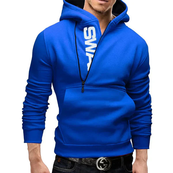 Levoire | Sweat À Capuche Stylé Bleu